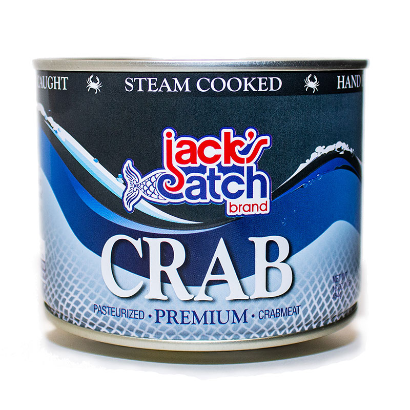 Jack's Catch Premium Crab Can