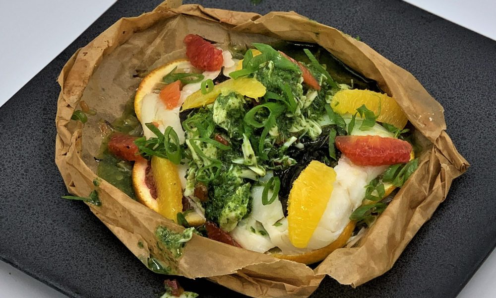 Course 7 - Haddock en Papillote (2)