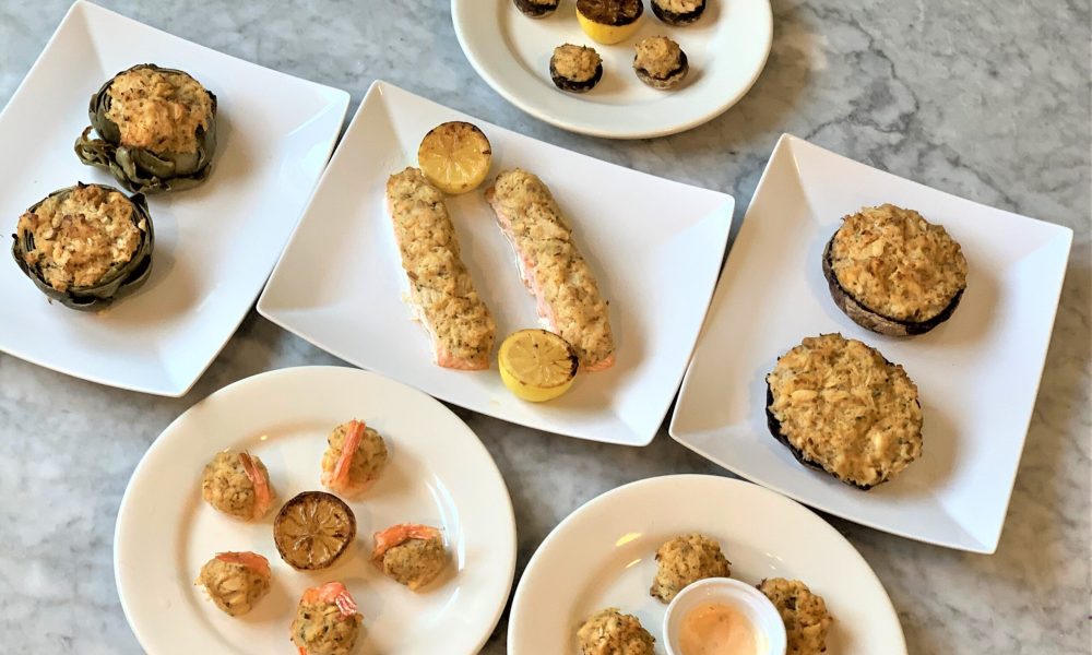 Crab Cake Tub Value Added Individual Plates